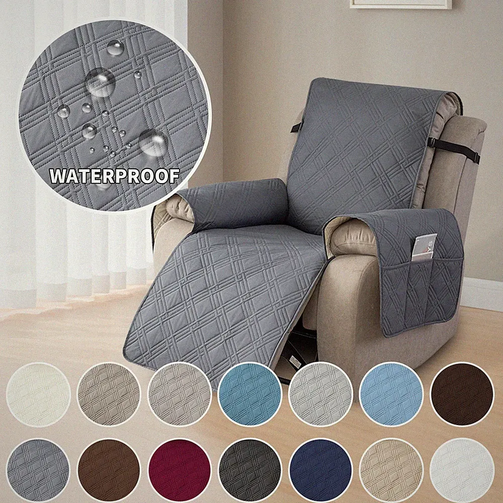 Non-Slip Sofa Cushion Cover Recliner Covers Antidirty Armchair Cover Slipcovers