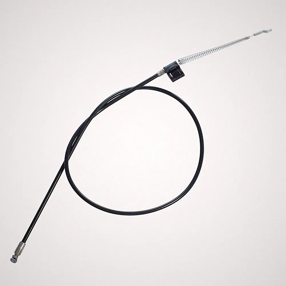 Universal Sofa Recliner Release Cable, 38.2in, Metal, Pull Handle Hook, Black